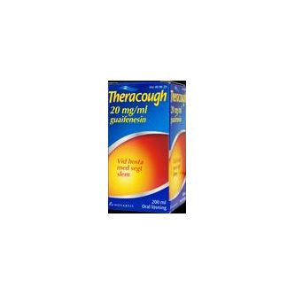 Theracough Oral Lösning 20mg/ml Hostmedicin 200ml Theracough